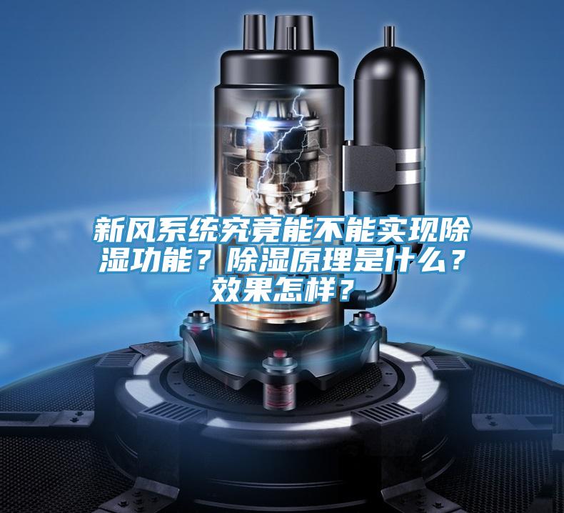 新風系統(tǒng)究竟能不能實現(xiàn)除濕功能？除濕原理是什么？效果怎樣？