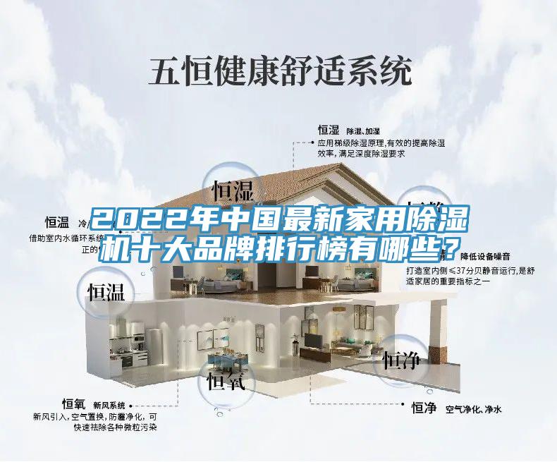2022年中國最新家用除濕機十大品牌排行榜有哪些？