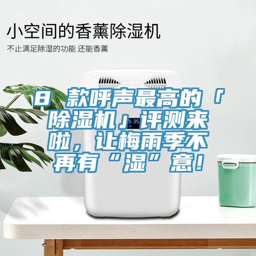8 款呼聲最高的「除濕機(jī)」評(píng)測來啦，讓梅雨季不再有“濕”意！