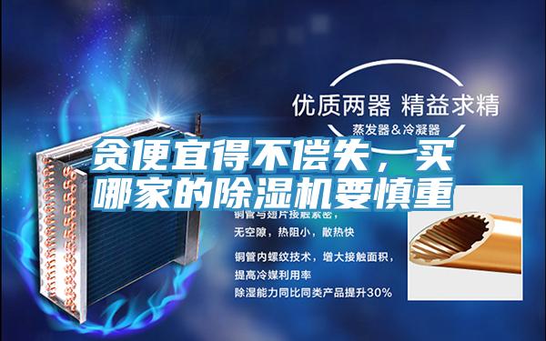 貪便宜得不償失，買(mǎi)哪家的除濕機(jī)要慎重