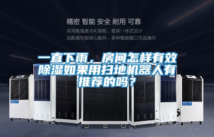 一直下雨，房間怎樣有效除濕如果用掃地機器人有推薦的嗎？