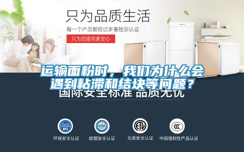 運輸面粉時，我們為什么會遇到粘滯和結塊等問題？