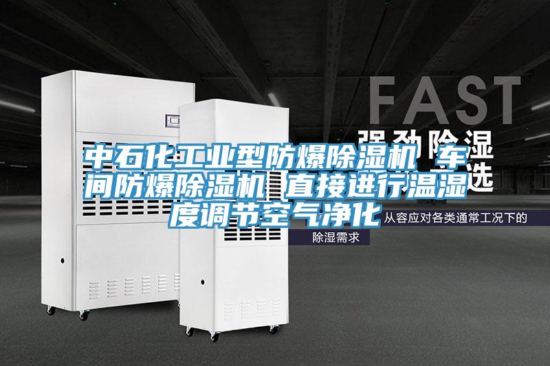 中石化工業(yè)型防爆除濕機 車間防爆除濕機 直接進(jìn)行溫濕度調(diào)節(jié)空氣凈化
