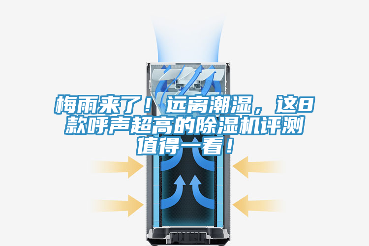 梅雨來了！遠離潮濕，這8款呼聲超高的除濕機評測值得一看！