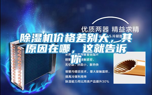 除濕機價格差別大，其原因在哪，這就告訴你